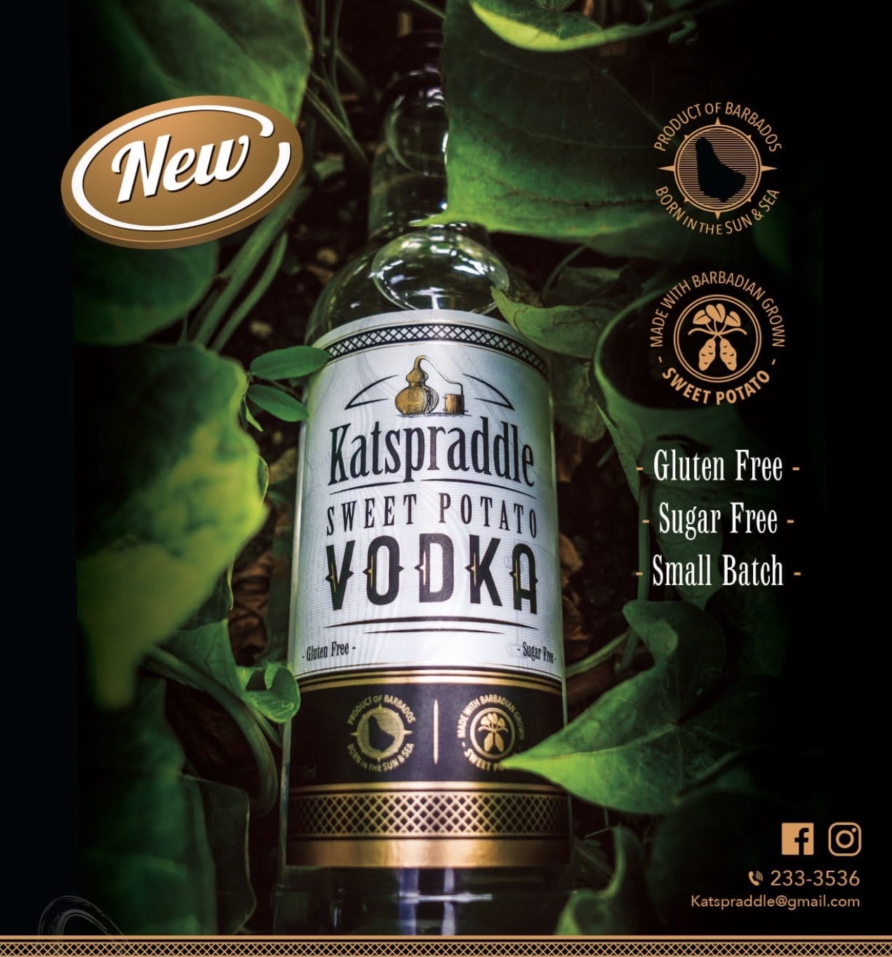 Katspraddle Sweet Potato Vodka