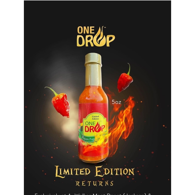 One Drop Bajan Pepper Sauce  500l
